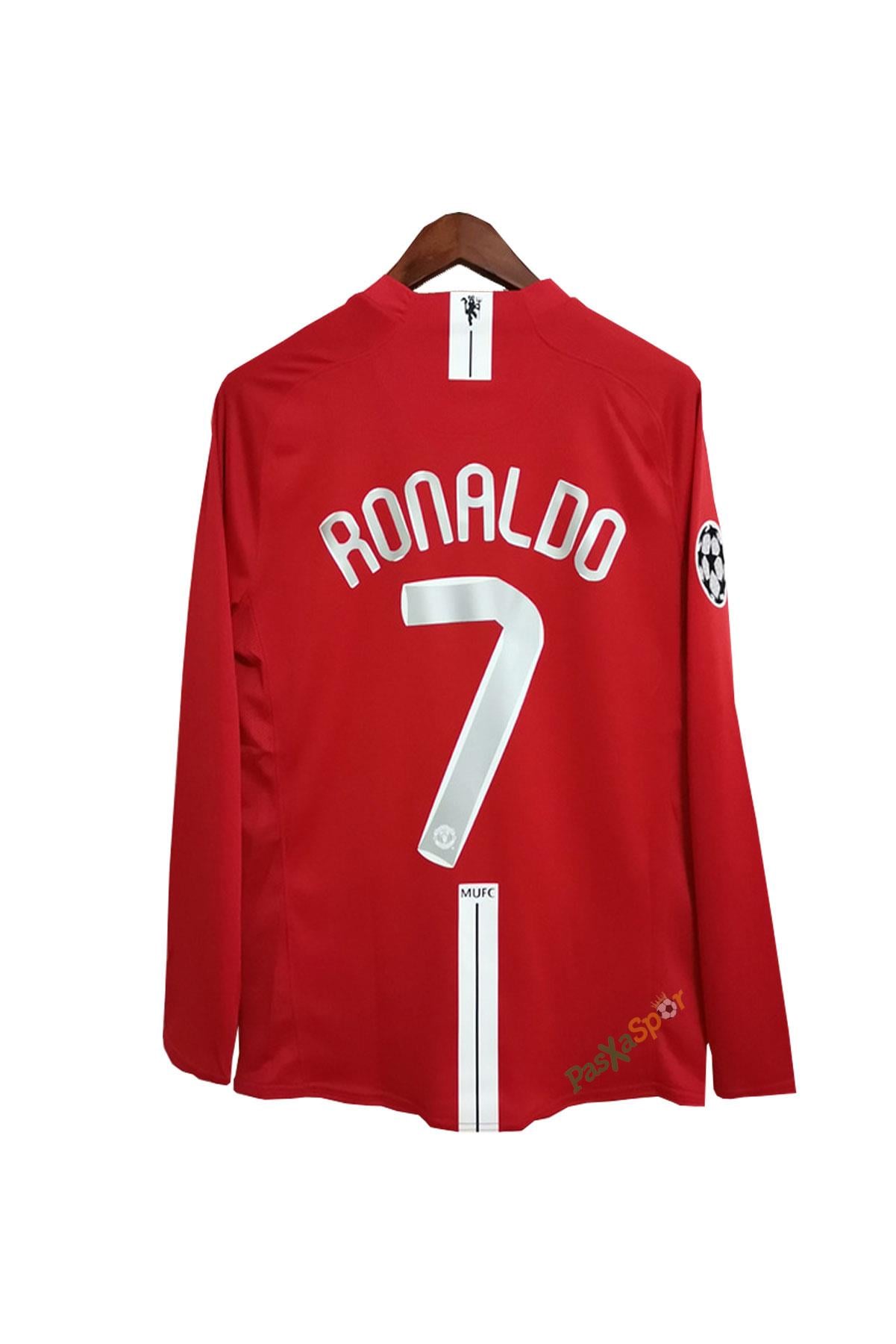 2008 Manchester United Şampiyonlar Ligi Finali Uzun Kollu Ronaldo Formas