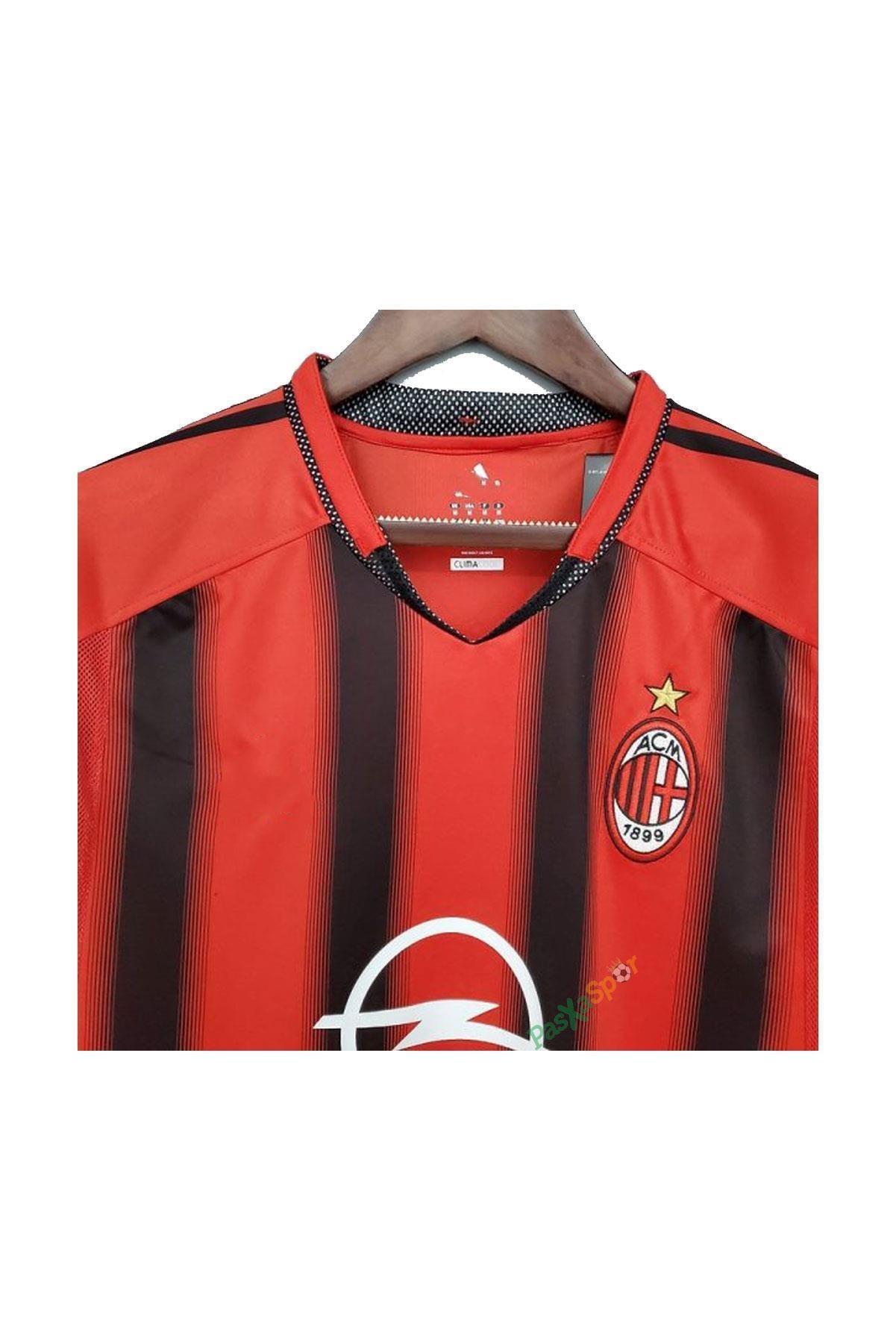 Ac Milan 2004-2005 İç Saha Şampiyonlar Ligi Shevchenko Kısa Kol Maç Forması