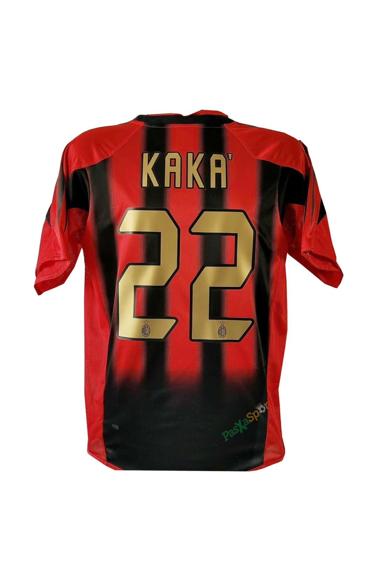 Ac Milan 2004-2005 İç Saha Şampiyonlar Ligi Kaka Kısa Kol Maç Forması