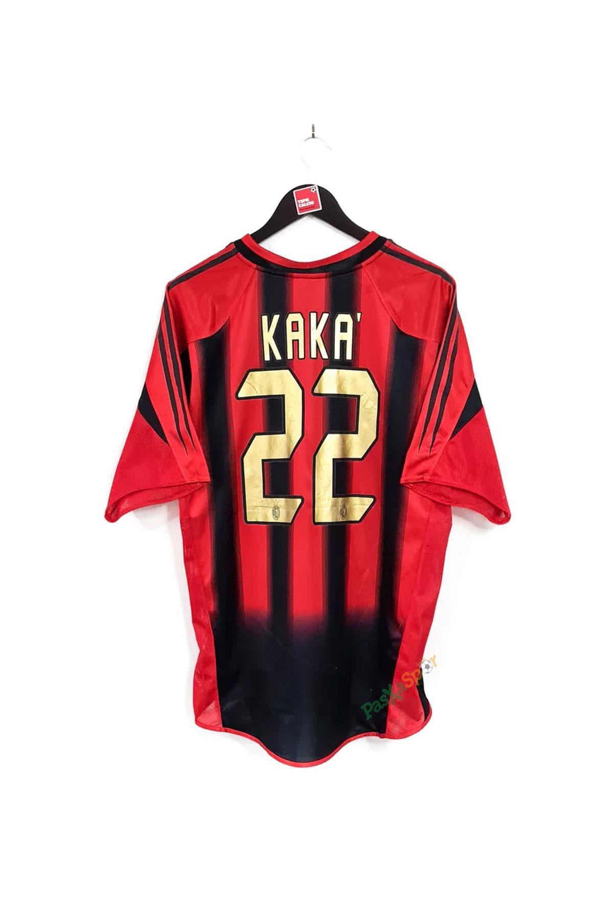 Ac Milan 2004-2005 İç Saha Şampiyonlar Ligi Kaka Kısa Kol Maç Forması