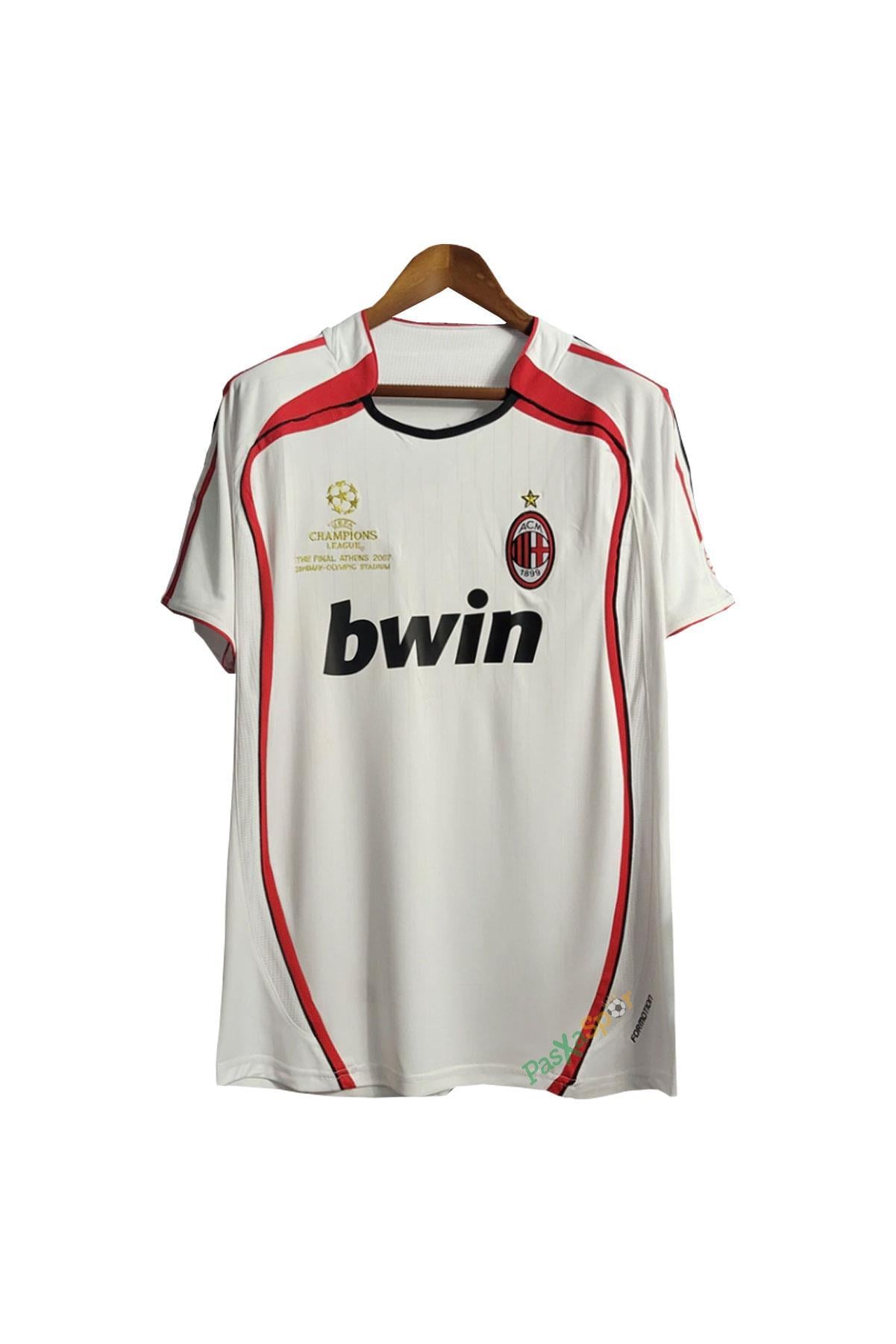 Ac Milan 2007 Şampiyonlar Ligi Finali Kısa Kol Maç Forması