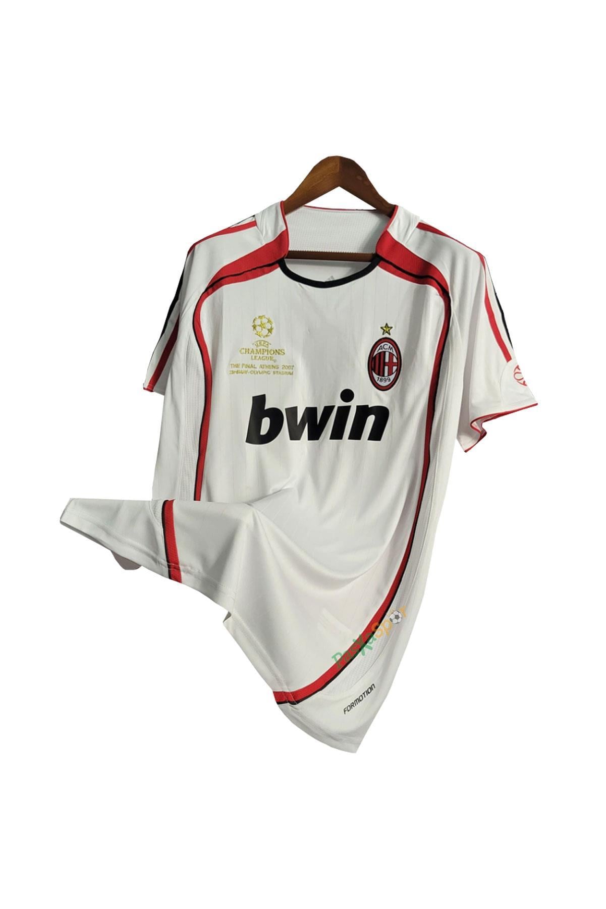 Ac Milan 2007 Şampiyonlar Ligi Finali Kısa Kol Maç Forması