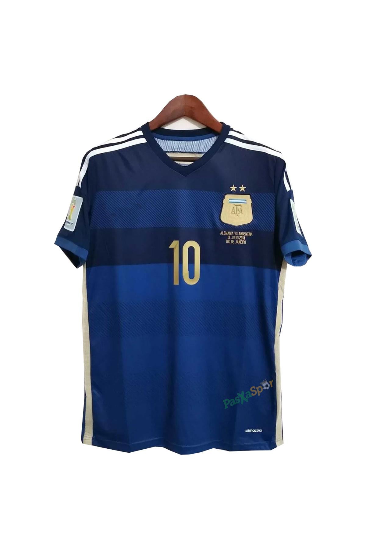 Arjantin 2014 Dünya Kupası Finali Messi Forması 