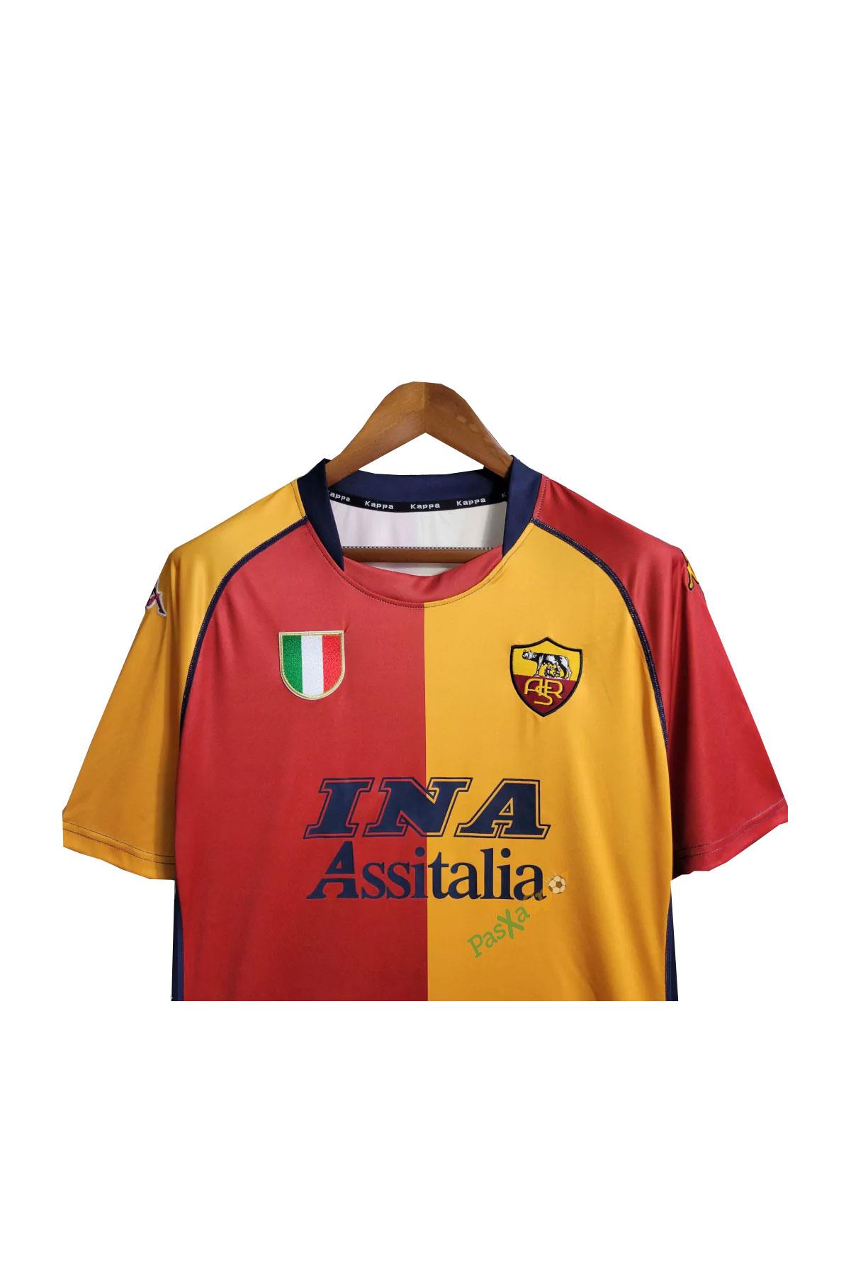 As Roma 2002 İç Saha Batistuta Retro Maç Forması