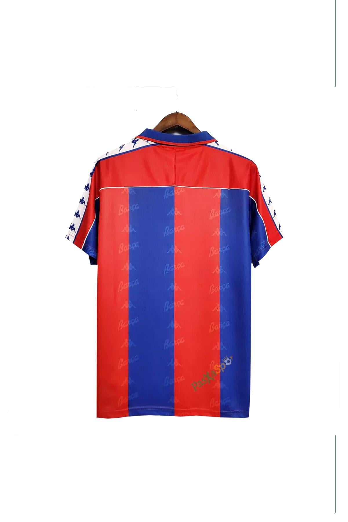 Barcelona 1995 İç Saha Kısa Kolu Retro Maç Forması