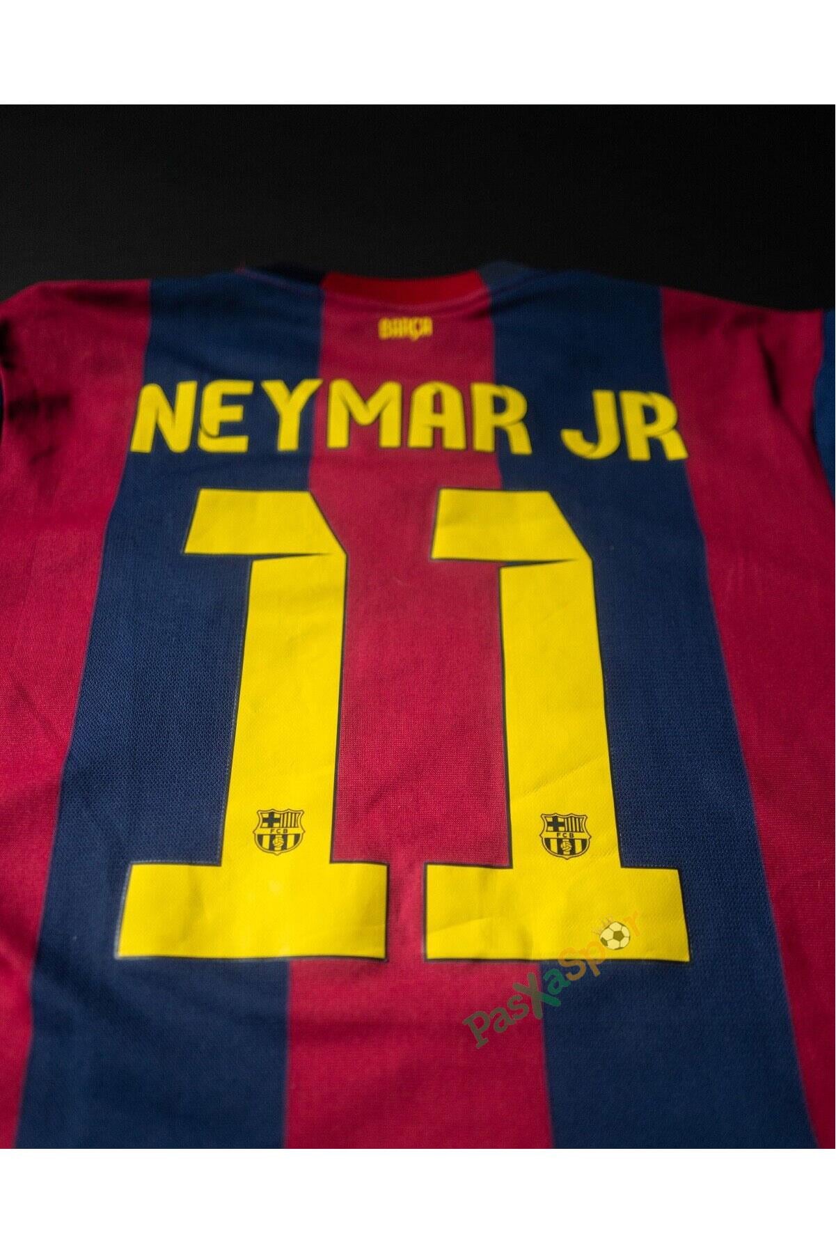 Barcelona 2014-2015 Sezonu Şampiyonlar Ligi Finali Neymar Jr Retro Maç Forması