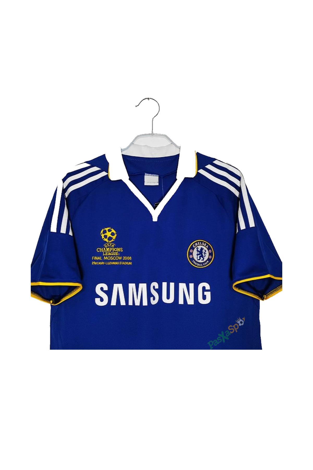Chelsea 2008 Şampiyonlar Ligi Finali Retro Maç Forması