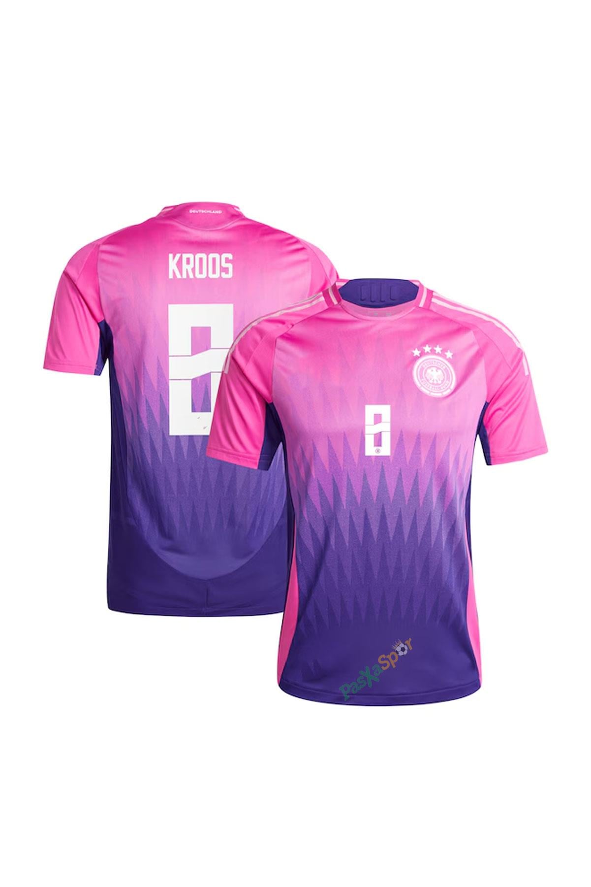 Euro 2024 Almanya Deplasman Kroos Fan Taraftar Versiyon Forması 