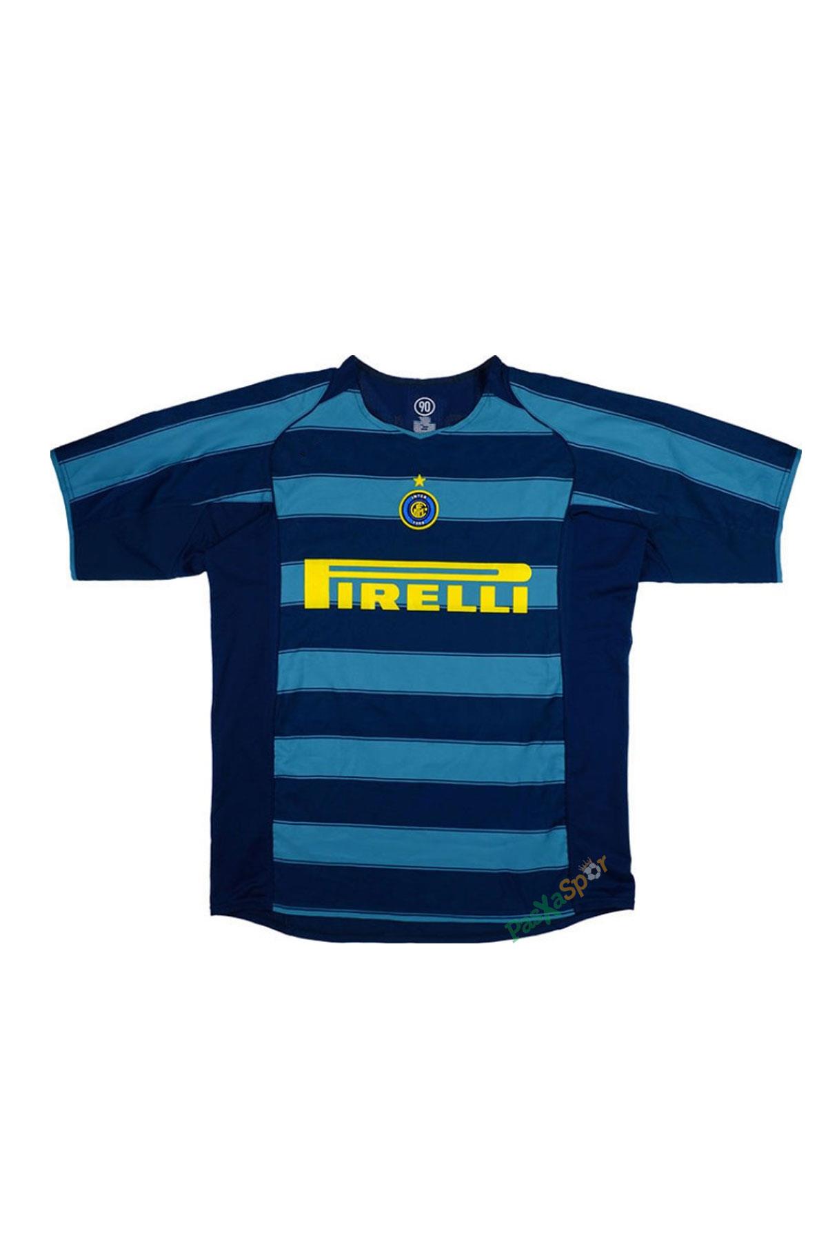 İnter 2004-2005 Deplasman Adriano Kısa Kolu Retro Forması