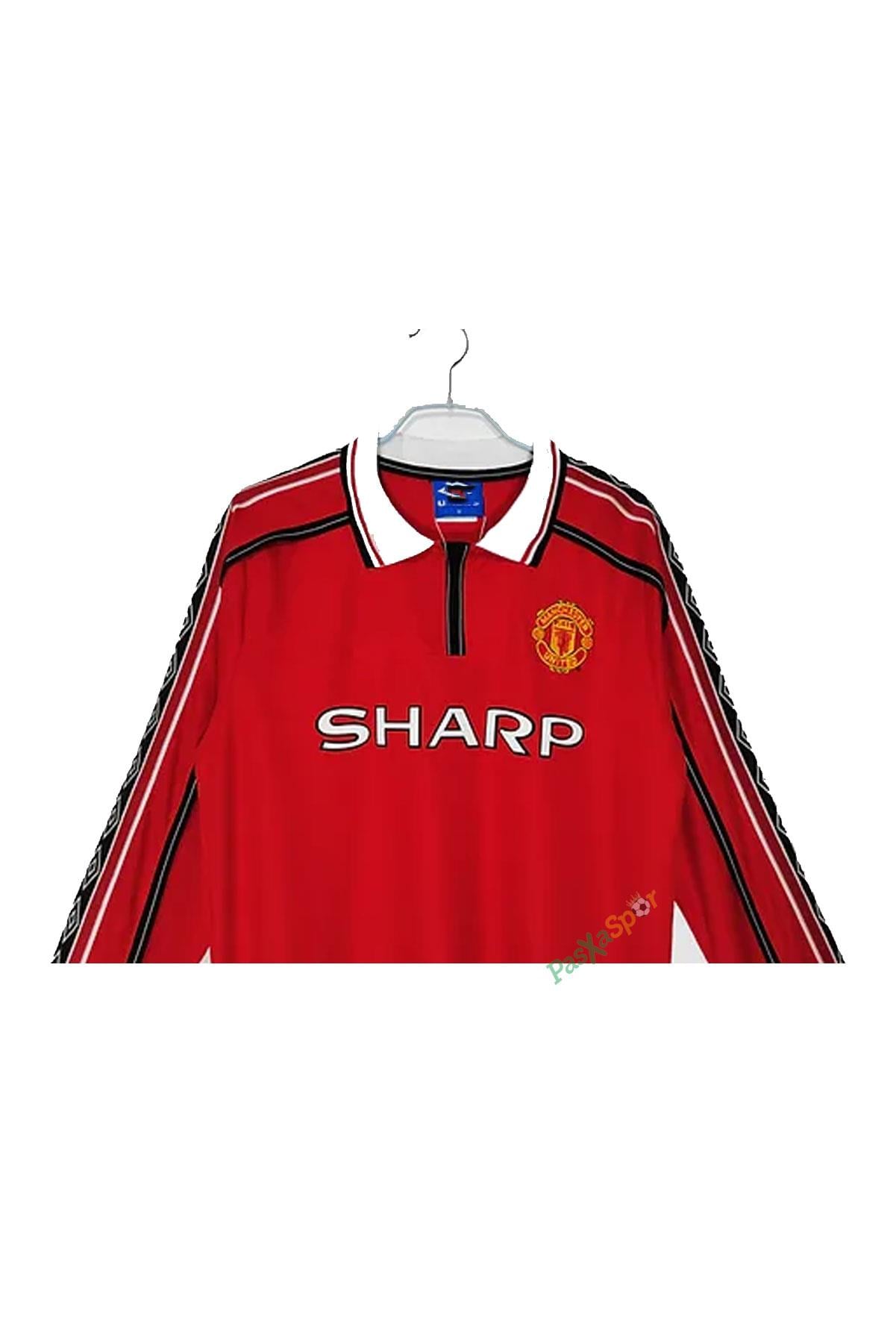 Manchester United 98/99 İç Saha Beckham Retro Uzun Kol Forma