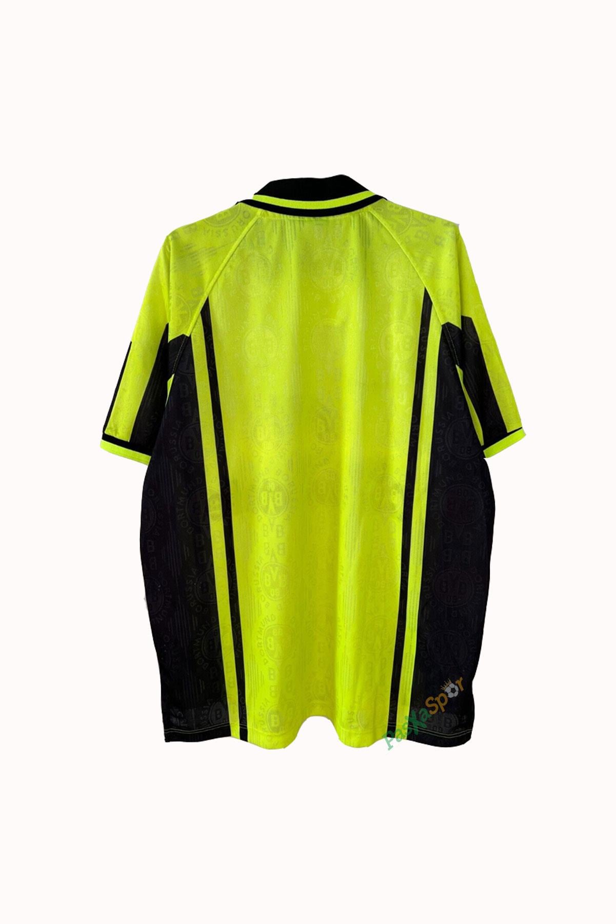 Nostalji 1996/1997 Borussia Dortmund İç Saha Retro Maç Forması