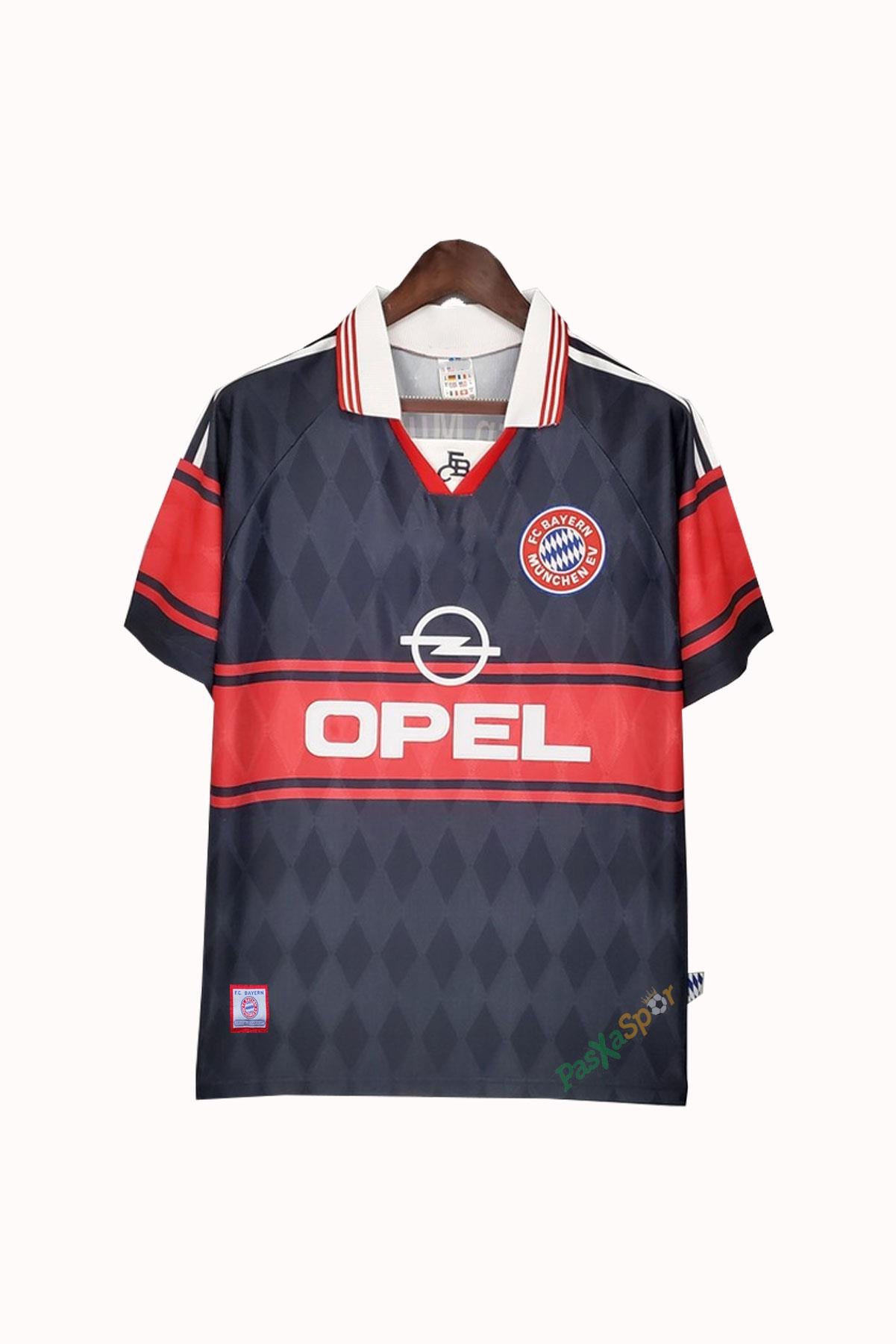 Nostalji 1997-1998 Bayern Münih İç Saha Retro Maç Forması