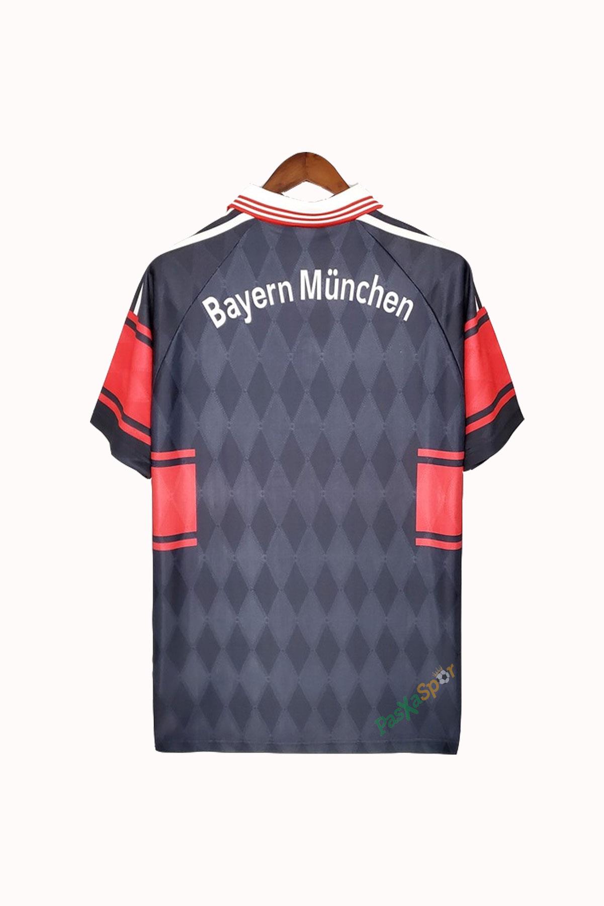 Nostalji 1997-1998 Bayern Münih İç Saha Retro Maç Forması