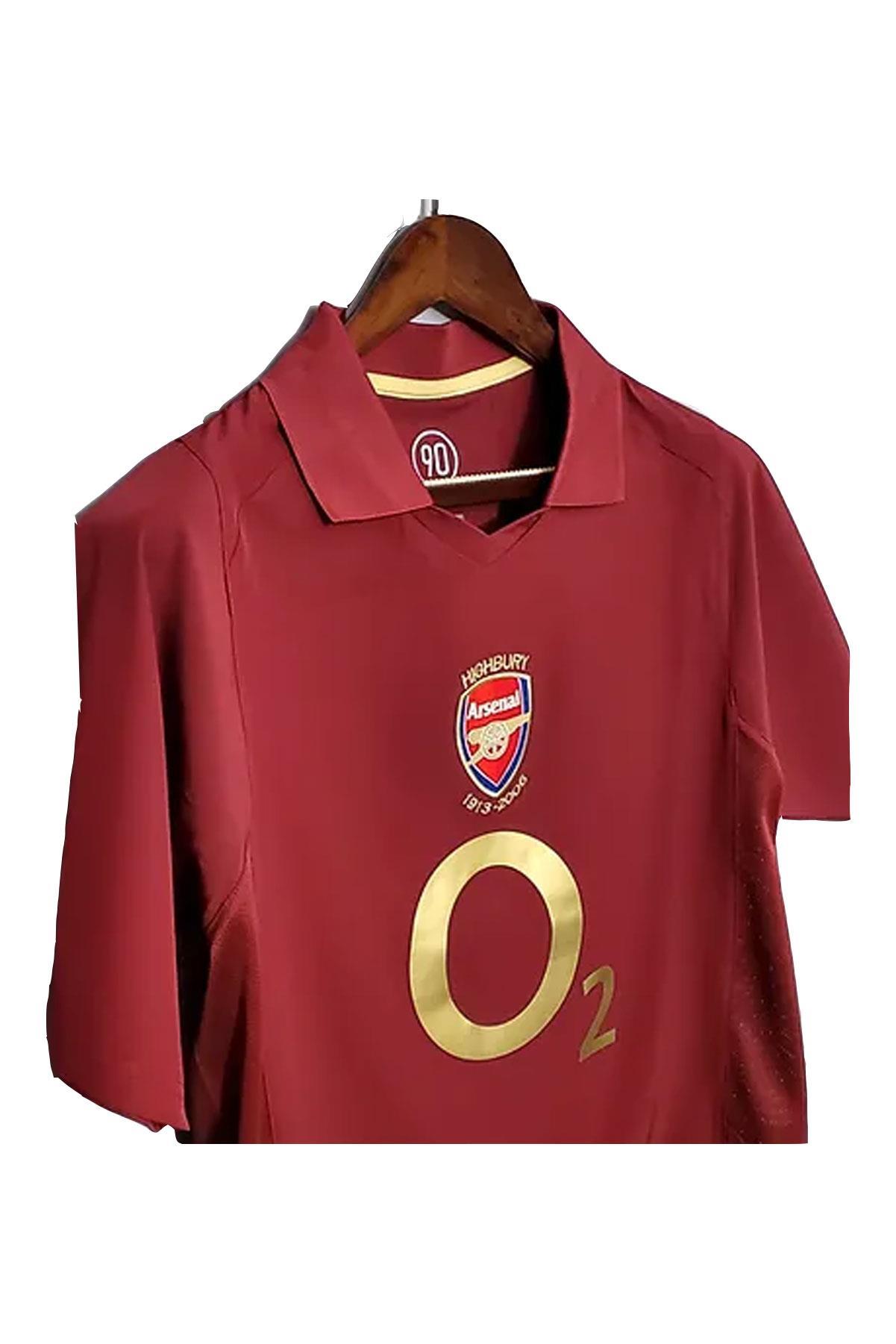 Nostalji Arsenal 2006 Bergkamp Deplasman  Retro Maç Forması