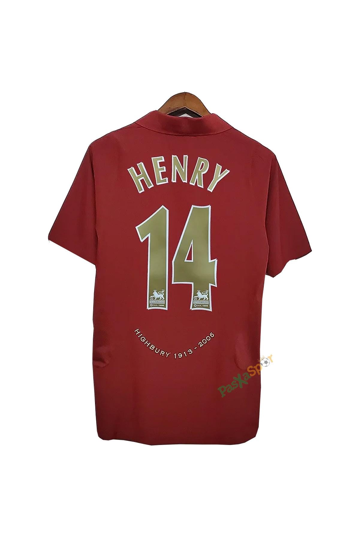 Nostalji Arsenal 2006 Henry Deplasman  Retro Maç Forması