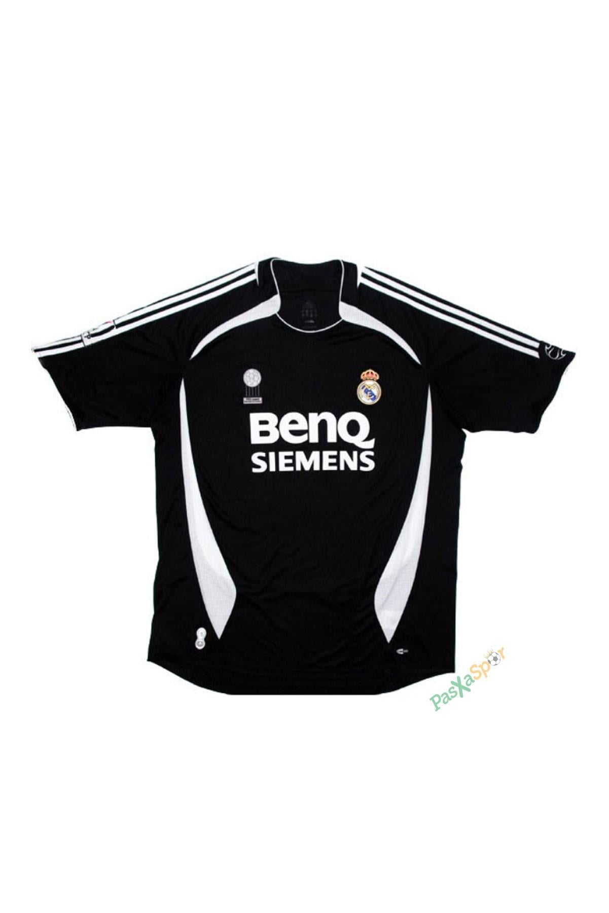 Real Madrid 2006-2007 Deplasman Beckham Kısa Kolu Retro Forması