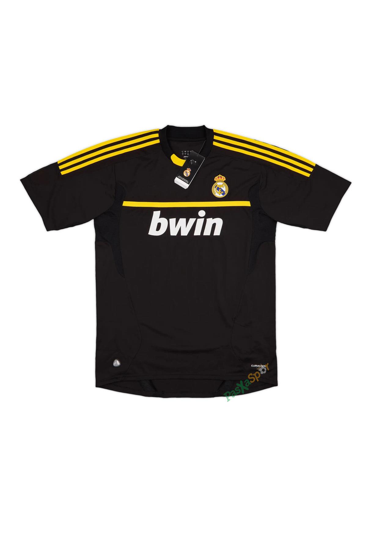 Real Madrid 2011-2012 Casillas Siyah Kaleci Kısa Kolu Retro Maç Forması