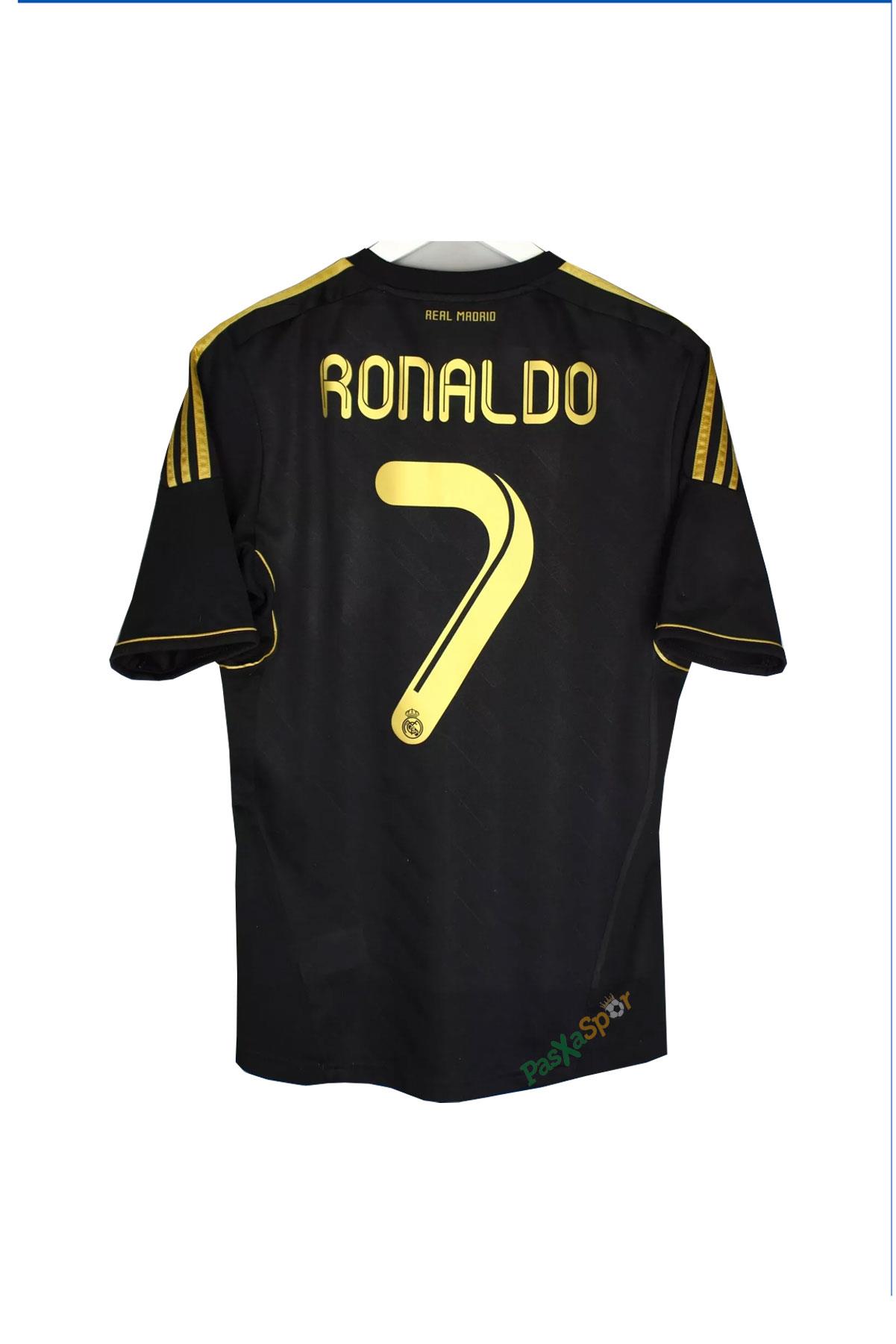 Real Madrid 2011-2012 Deplasman Ronaldo Kısa Kolu Retro Forması