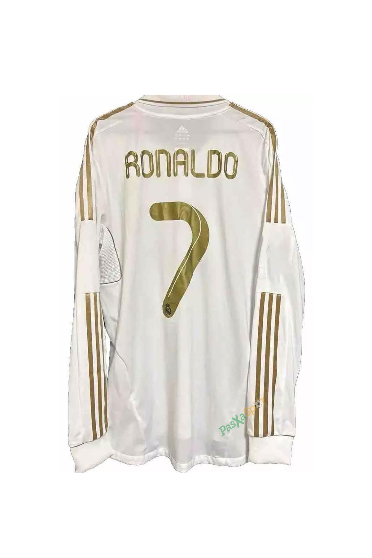 Real Madrid 2011-2012 İç Saha Ronaldo Uzun Kolu Retro Forması