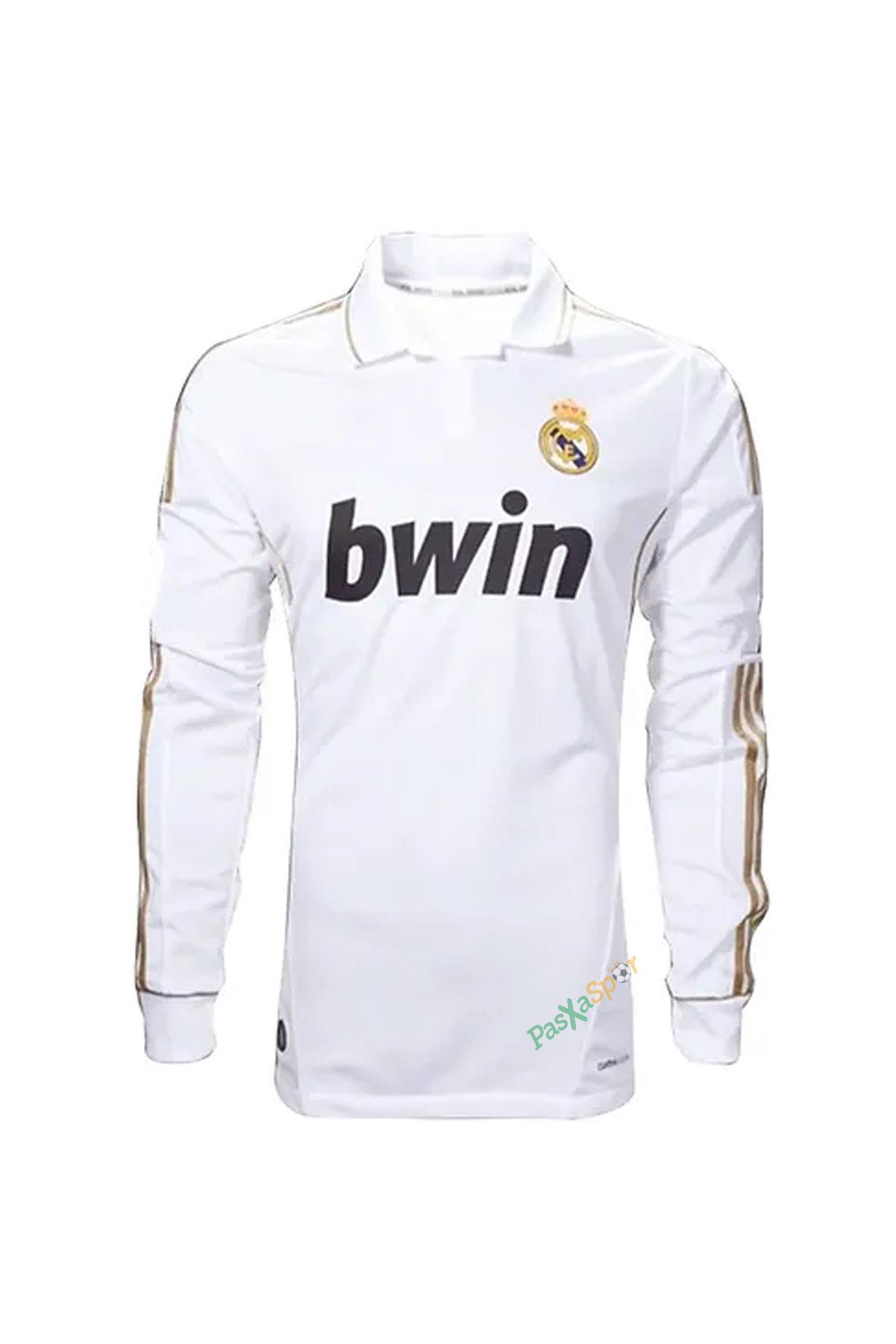 Real Madrid 2011-2012 İç Saha Uzun Kolu Retro Forması