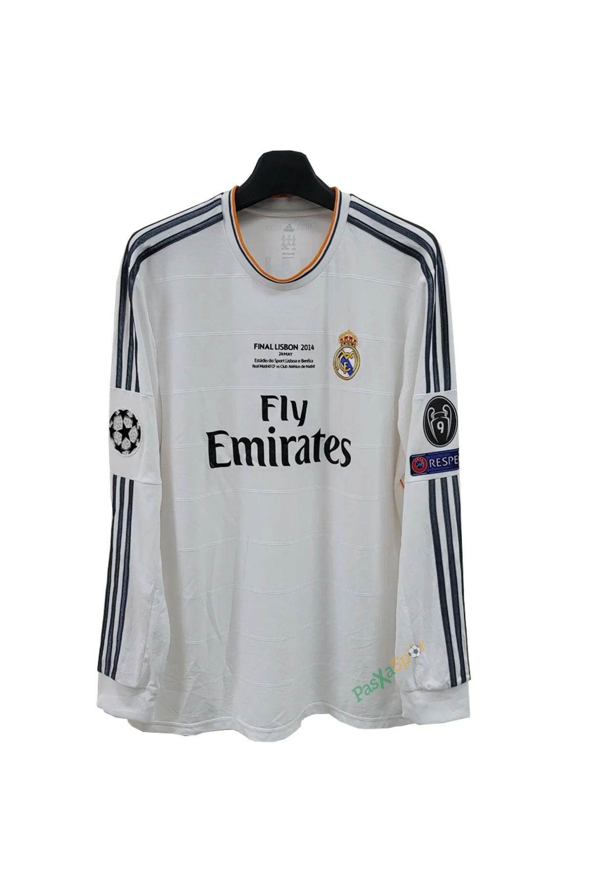 Real Madrid 2014 Şampiyonlar Ligi Finali Ronaldo Uzun Kolu Retro Forması