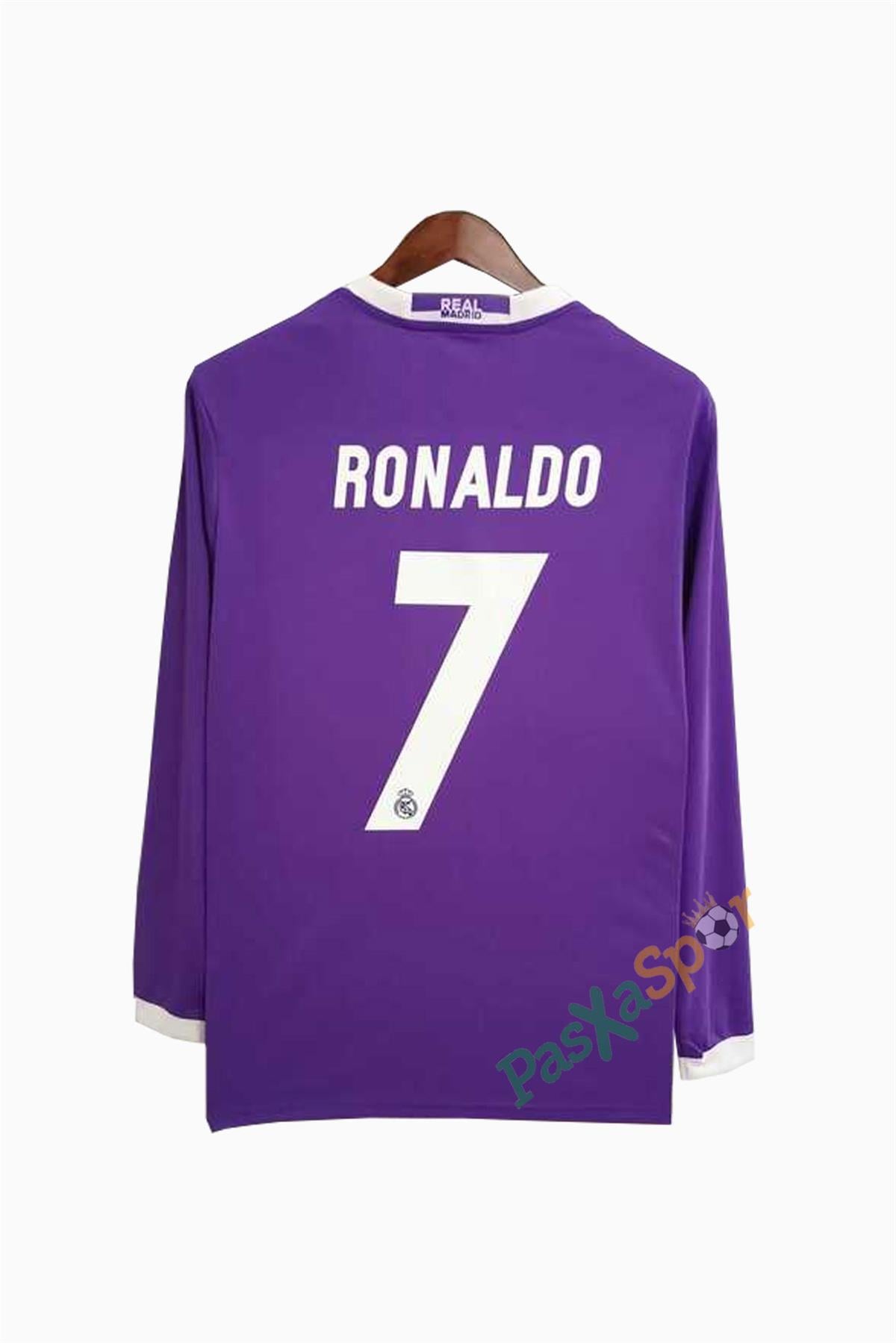 Real Madrid 2017 Cardıff Şampiyonlar Ligi Finali Uzun Kol Ronaldo Forması