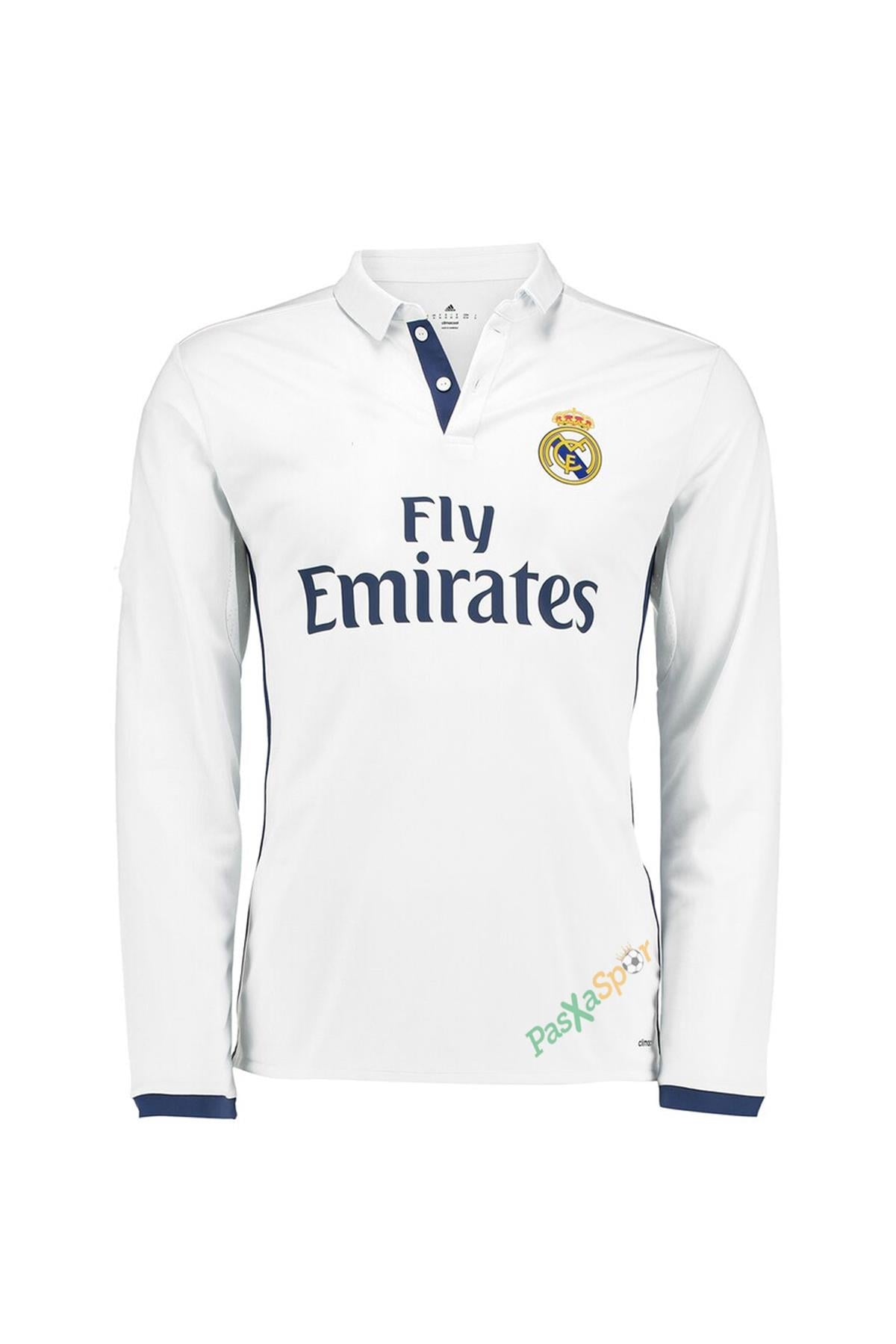 Real Madrid 2017 İç Saha Şampiyonlar Ligi Uzun Kol Ronaldo Forması