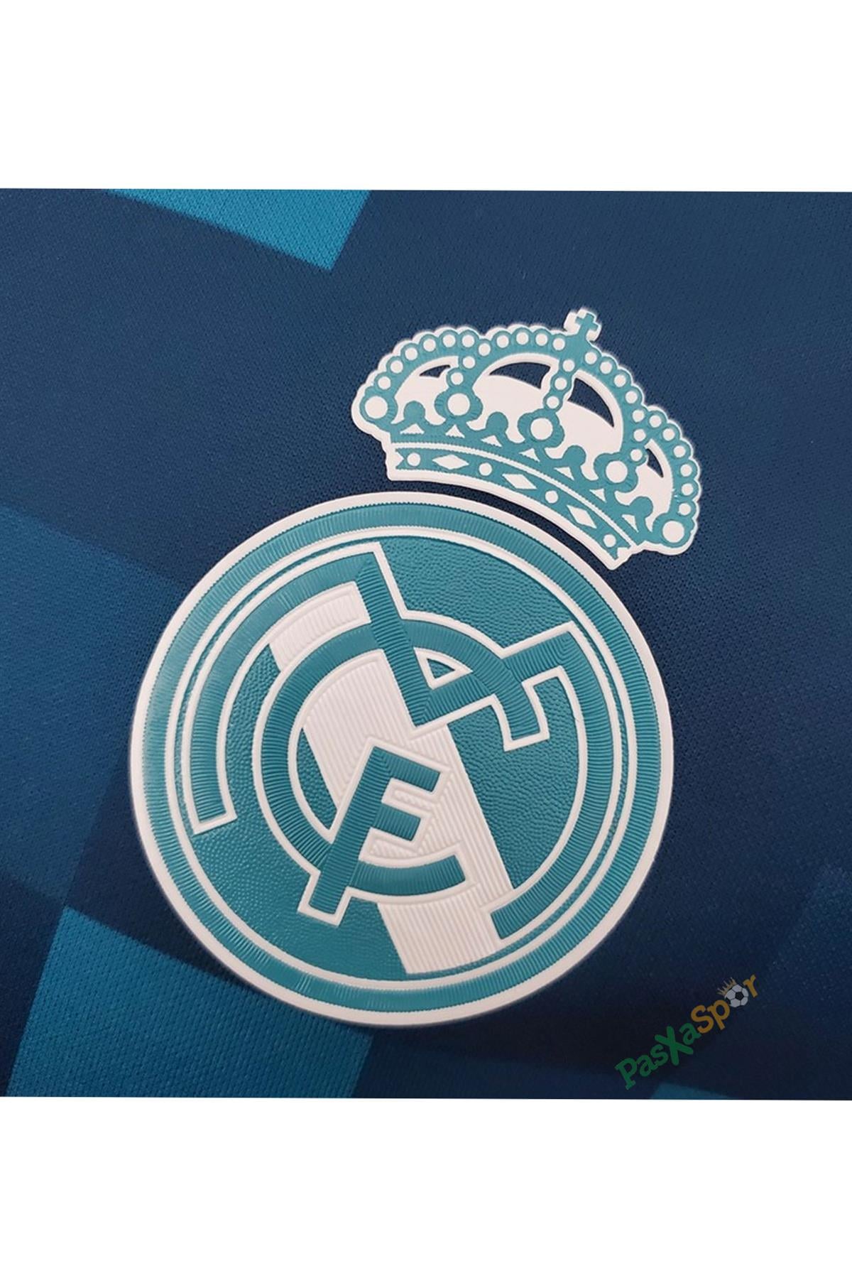 Real Madrid 2018 Deplasman Şampiyonlar Ligi Kısa Kol Retro Ronaldo Maç Forması