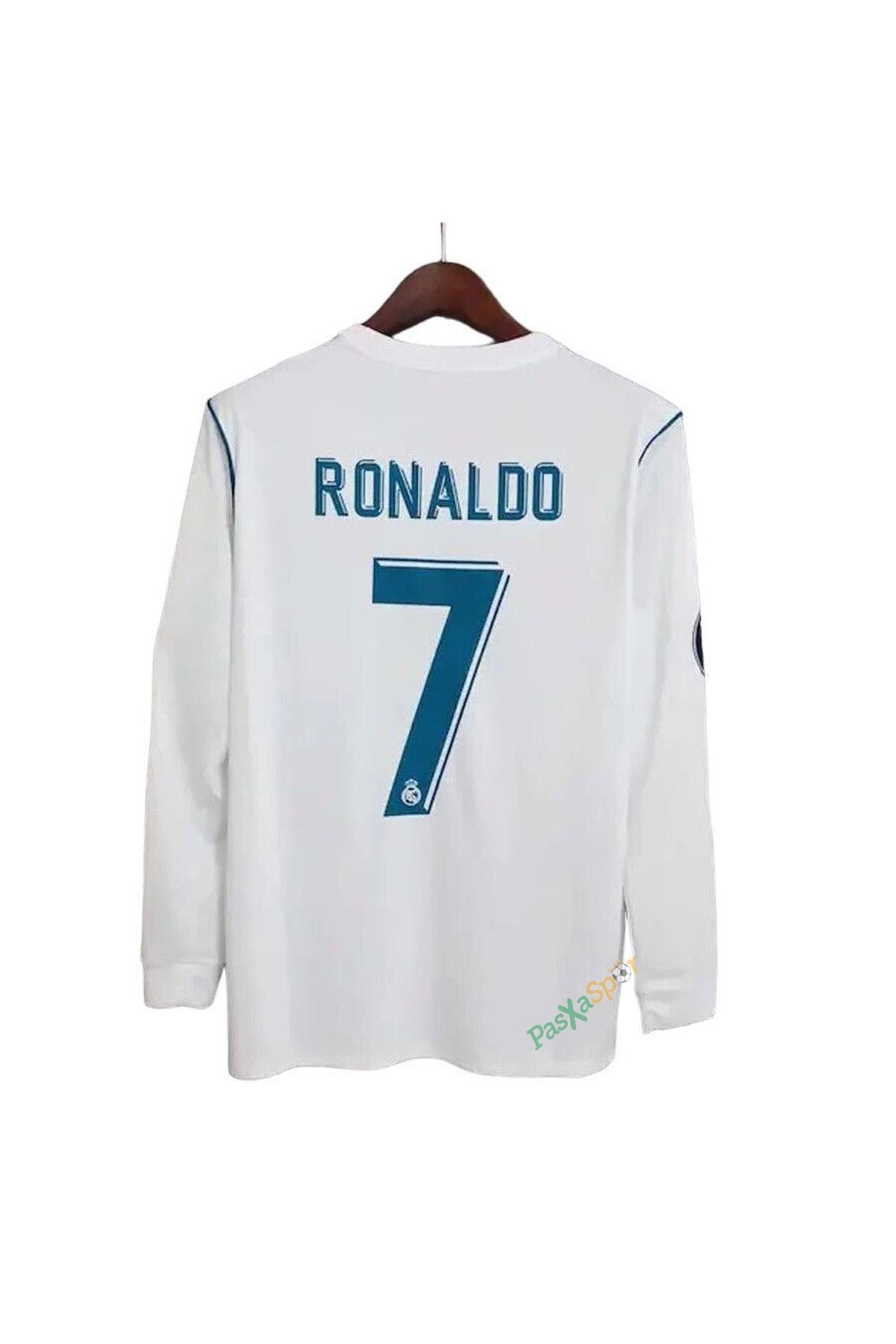 Real Madrid 2018 Şampiyonlar Ligi Ronaldo Uzun Kolu Final Forması