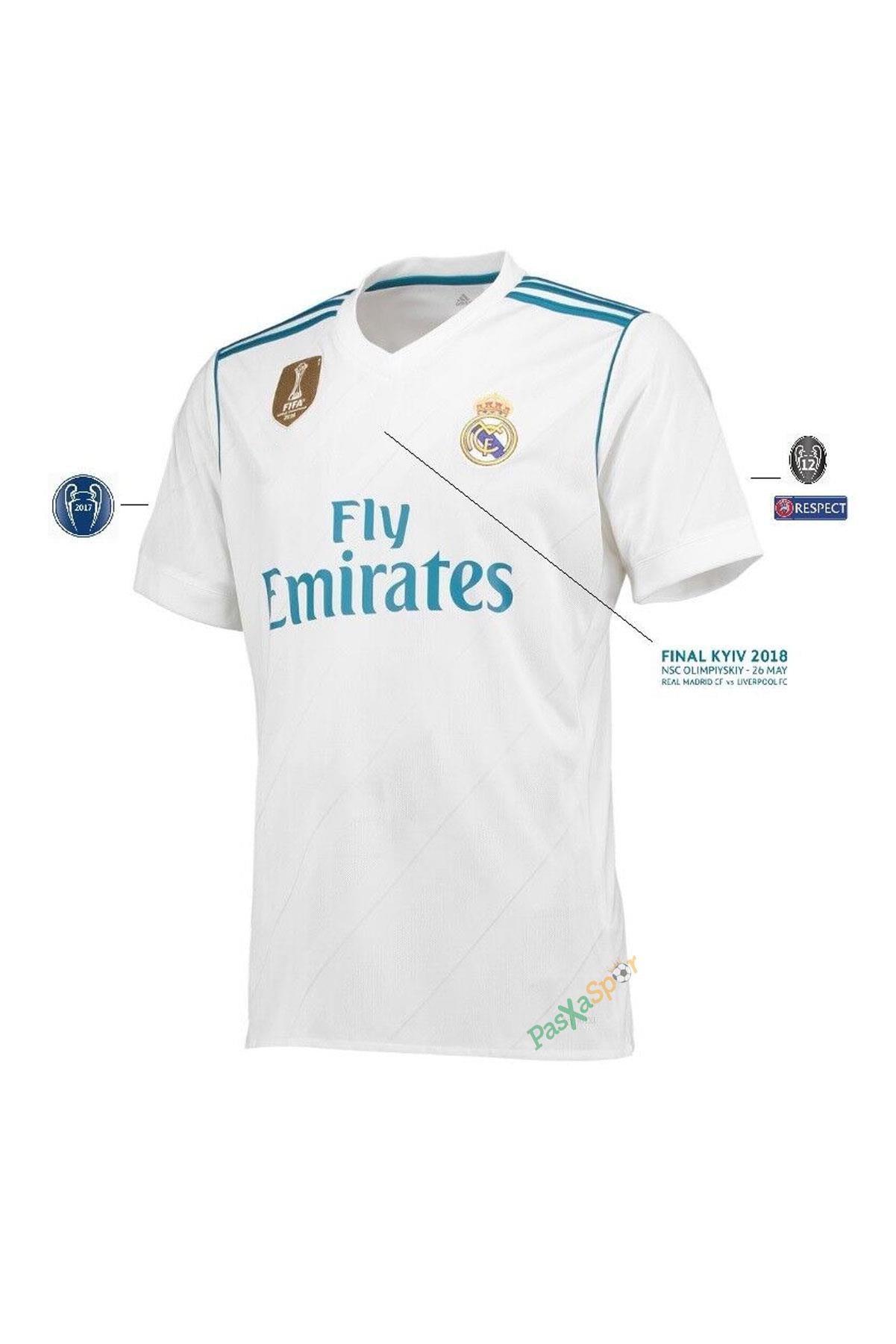 Real Madrid 2018 Şampiyonlar Ligi Ronaldo Kısa Kolu Final Forması