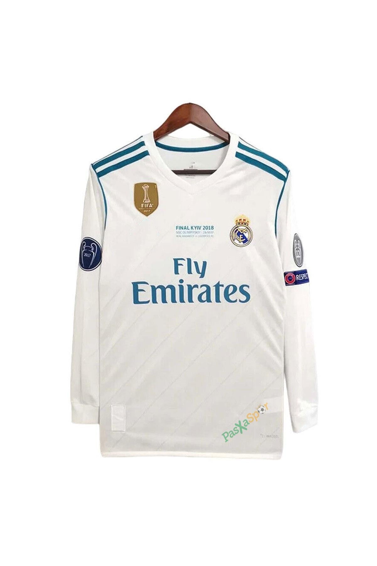 Real Madrid 2018 Şampiyonlar Ligi Ronaldo Uzun Kolu Final Forması
