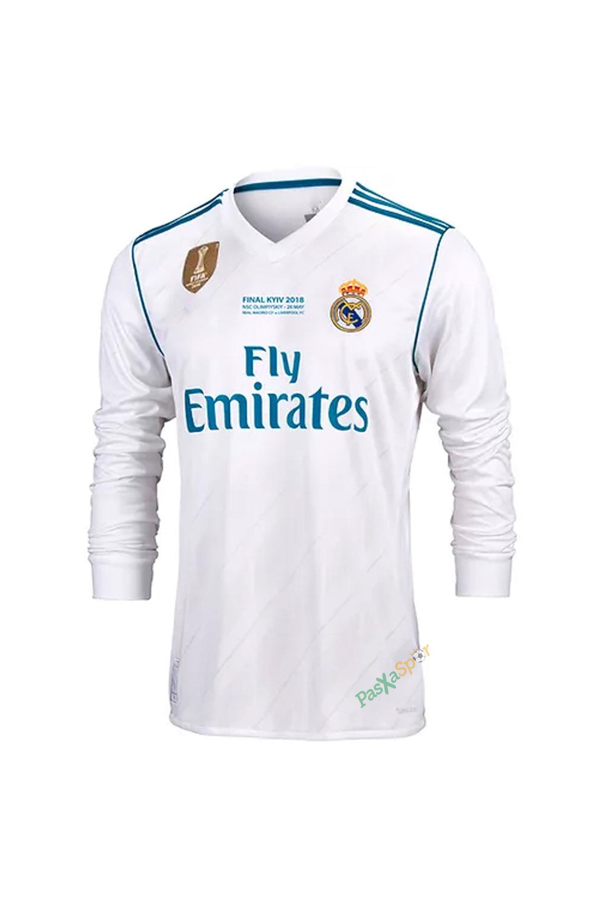 Real Madrid 2018 Şampiyonlar Ligi Ronaldo Uzun Kolu Final Forması