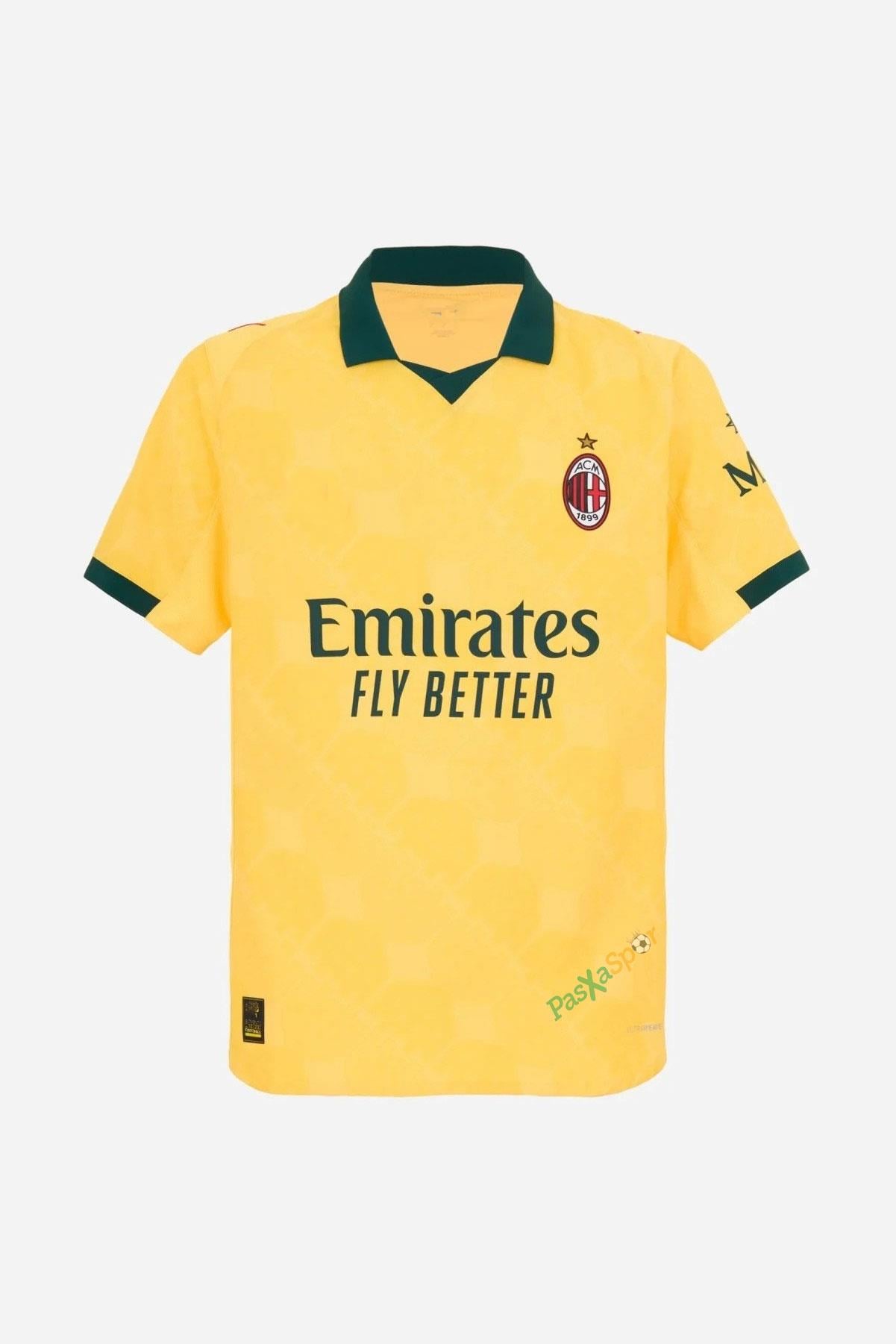 Yeni Sezon AC Milan 2025-2026 Alternatif 3. Player  Versiyon Forması