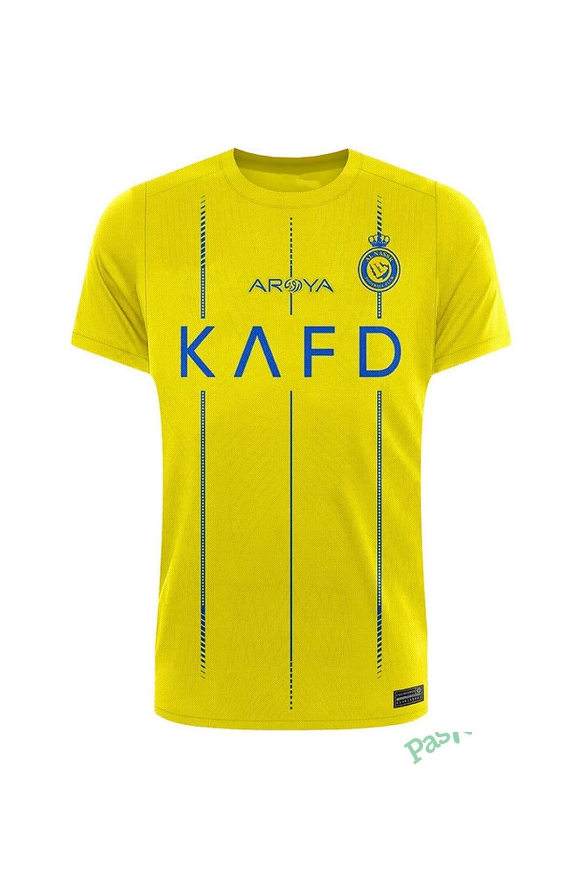 Yeni Sezon Al Nassr 2023-2024 Sezonu İç Saha Profesiyonel  Maç Forması