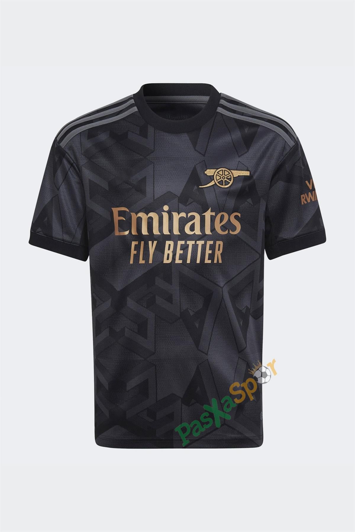 Yeni Sezon Arsenal 2023 Siyah Deplasman Forması