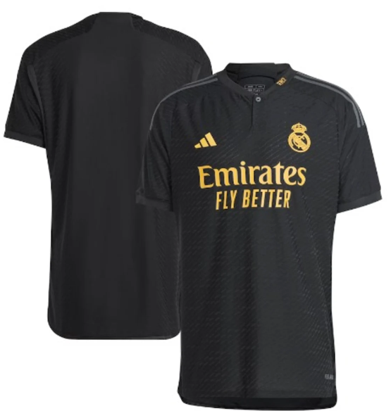 Yeni Sezon Real Madrid 2024 3. Siyah Player Version Forması