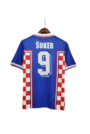 1998 Dünya Kupası Hırvatistan Suker Retro Maç Forması