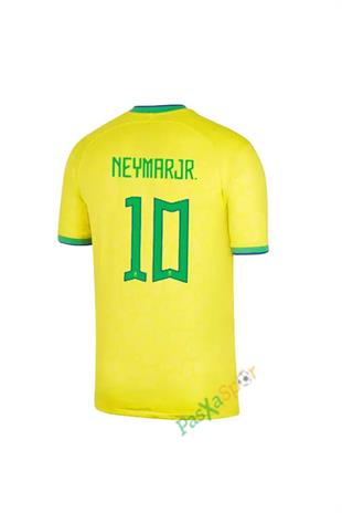2022 Dünya Kupası Brezilya Neymar Jr İç Saha Maç Forması