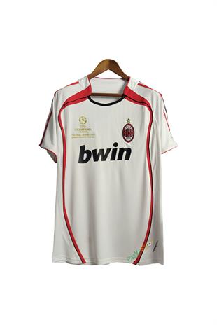 Ac Milan 2007 Şampiyonlar Ligi Finali Maldini Kısa Kol Maç Forması