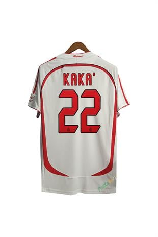 Ac Milan 2007 Şampiyonlar Ligi Finali Kaka Kısa Kol Maç Forması