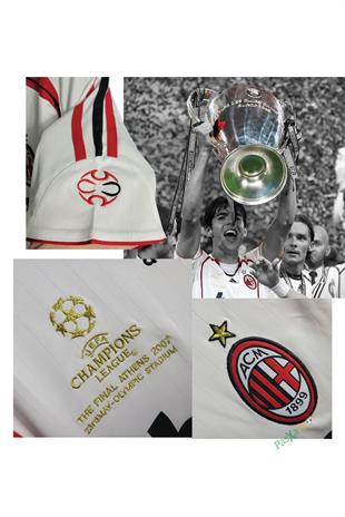 Ac Milan 2007 Şampiyonlar Ligi Finali Kaka Kısa Kol Maç Forması