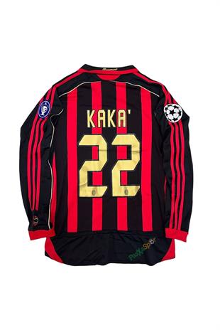 Ac Milan 2007 Şampiyonlar Ligi Kaka Uzun Kol Maç Forması