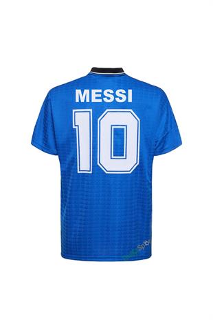 Arjantin 1994 Dünya Kupası Messi Retro Maç Forması