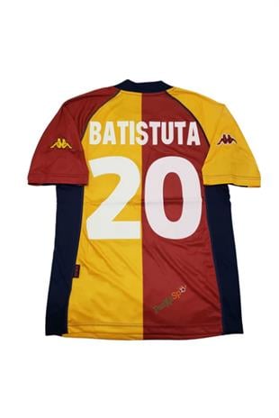 As Roma 2002 İç Saha Batistuta Retro Maç Forması