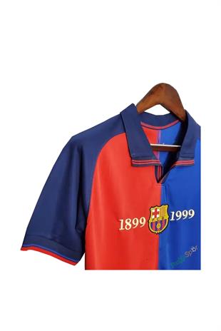 Barcelona 1999 Sezonu İç Saha Rivaldo Retro Maç Forması