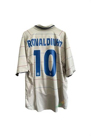 Barcelona 2004 Deplasman Ronaldinho Retro Maç Forması