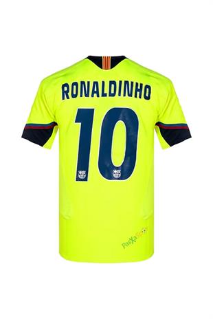 Barcelona 2006 Sezonu Ronaldinho Deplasman  Retro Maç Forması