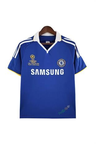 Chelsea 2008 Şampiyonlar Ligi Finali Retro Maç Forması