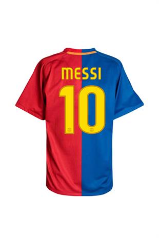 FC Barcelona 2009 Şampiyonlar Ligi Finali  Messi Kısa Kolu Retro Maç Forması