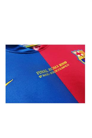 FC Barcelona 2009 Şampiyonlar Ligi Finali  Messi Kısa Kolu Retro Maç Forması